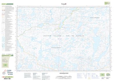 037A09 - AMAROKTALIK RIVER - Topographic Map