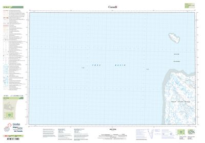 037B05 - SOUTH SPICER ISLAND - Topographic Map