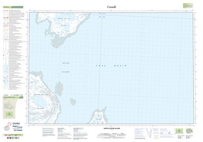 037B06 - NORTH SPICER ISLAND - Topographic Map