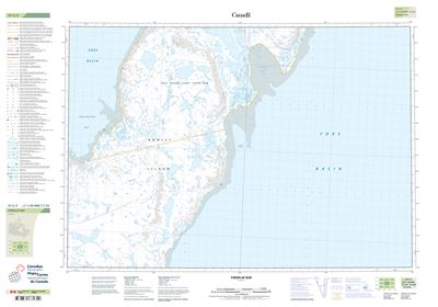 037C03 - TIDEFLAT BAY - Topographic Map