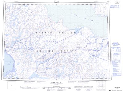 037D - LAKE GILLIAN - Topographic Map