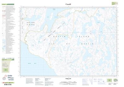 037D05 - PEDRO LAKE - Topographic Map