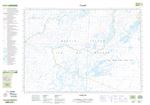 037D08 - FLYWAY LAKE - Topographic Map