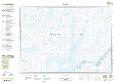 037D12 - LINK RIVER - Topographic Map