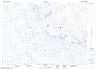 037D16 - GEE LAKE - Topographic Map