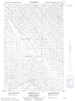 037E02W - BARNES ICE CAP - Topographic Map