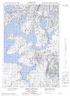 037E08W - BIELER LAKE EAST - Topographic Map