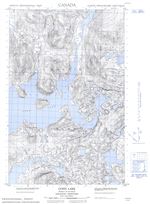 037E10E - CONN LAKE - Topographic Map