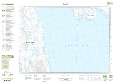 037F03 - STEENSBY INLET - Topographic Map