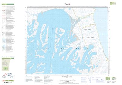 038A05 - MACCULLOCH GLACIER - Topographic Map