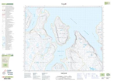 038B05 - CURRY ISLAND - Topographic Map