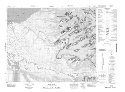 038B10 - POND INLET - Topographic Map