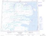 039F - EKBLAW GLACIER - Topographic Map