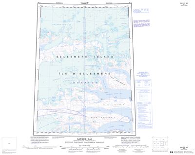 039G - SAWYER BAY - Topographic Map
