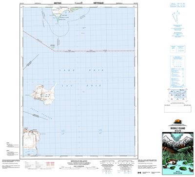 040G10 - MIDDLE ISLAND - Topographic Map