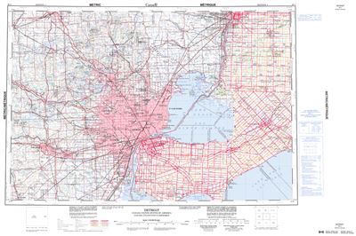 040J - DETROIT - Topographic Map