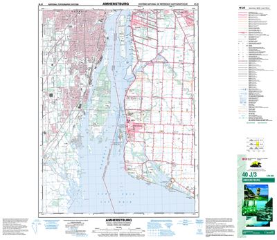 040J03 - AMHERSTBURG - Topographic Map