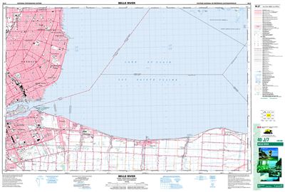 040J07 - BELLE RIVER - Topographic Map