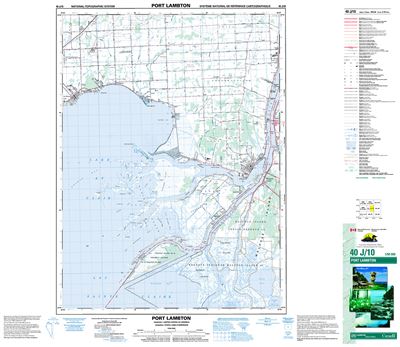 040J10 - PORT LAMBTON - Topographic Map