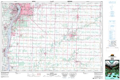 040J16 - SARNIA - Topographic Map