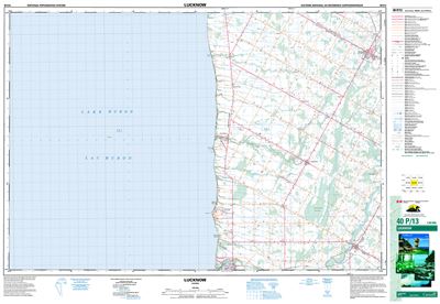 040P13 - LUCKNOW - Topographic Map