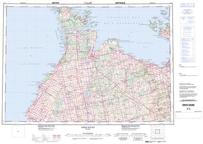 041A - OWEN SOUND - Topographic Map