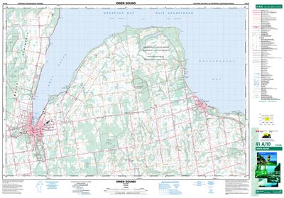 041A10 - OWEN SOUND - Topographic Map