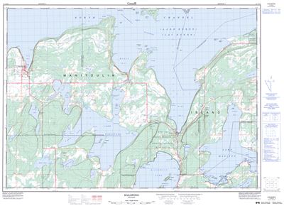 041G16 - KAGAWONG - Topographic Map