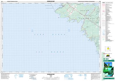 041H04 - DORCAS BAY - Topographic Map