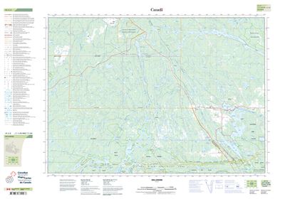 041I02 - DELAMERE - Topographic Map