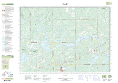 041I05 - ESPANOLA - Topographic Map