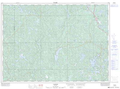 041I12 - CARTIER - Topographic Map