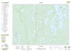 041I16 - LAKE TEMAGAMI - Topographic Map