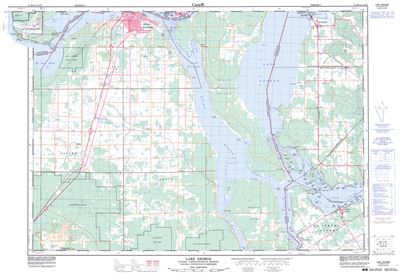 041K08 - LAKE GEORGE - Topographic Map