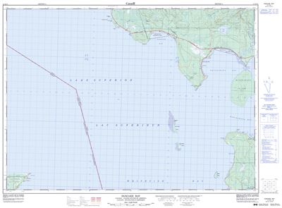 041K15 - PANCAKE BAY - Topographic Map