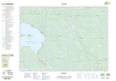 041K16 - SEARCHMONT - Topographic Map