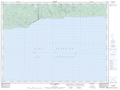 041N14 - DOG HARBOUR - Topographic Map