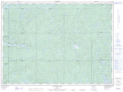 041O05 - BULLEY LAKE - Topographic Map
