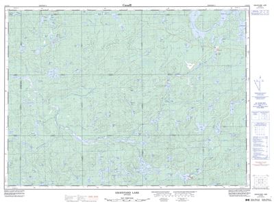 041O12 - GRAVEYARD LAKE - Topographic Map