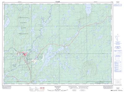 041O14 - CHAPLEAU - Topographic Map
