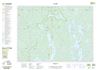 041P01 - OBABIKA LAKE - Topographic Map