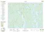 041P01 - OBABIKA LAKE - Topographic Map