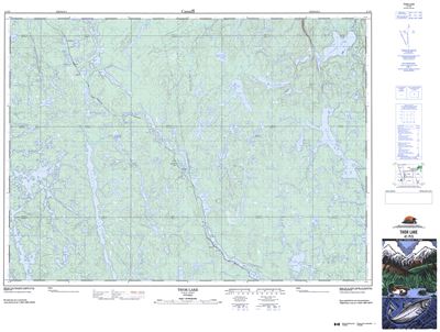 041P03 - THOR LAKE - Topographic Map