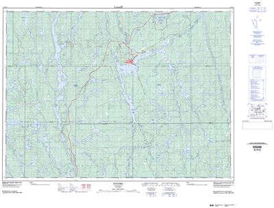 041P12 - GOGAMA - Topographic Map
