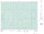 041P14 - SINCLAIR LAKE - Topographic Map