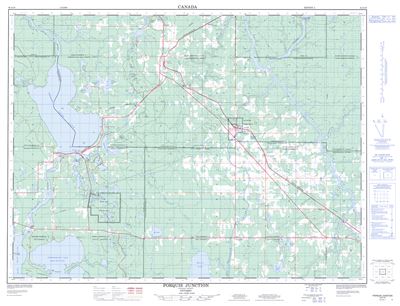 042A10 - PORQUIS JUNCTION - Topographic Map