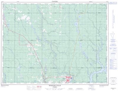 042A15 - IROQUOIS FALLS - Topographic Map