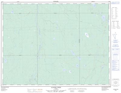 042B15 - ALLENBY CREEK - Topographic Map