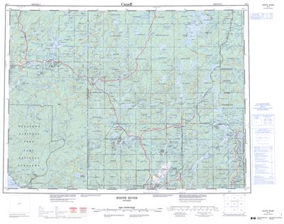 042C - WHITE RIVER - Topographic Map