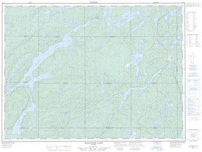 042C01 - MANITOWIK LAKE - Topographic Map